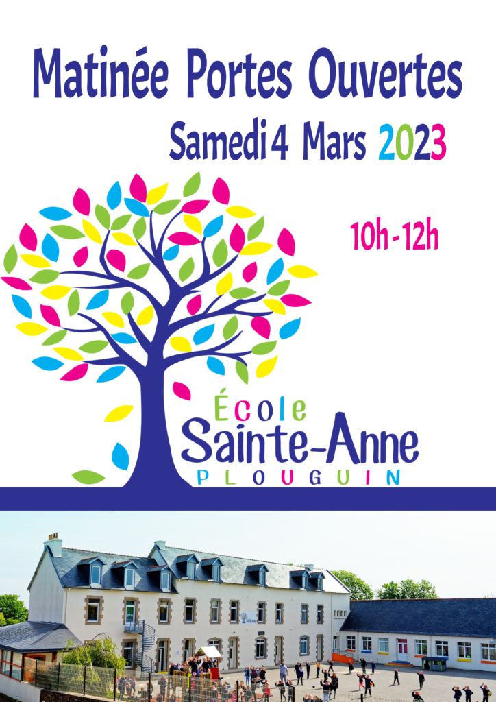 Portes Ouvertes Ecole Sainte Anne